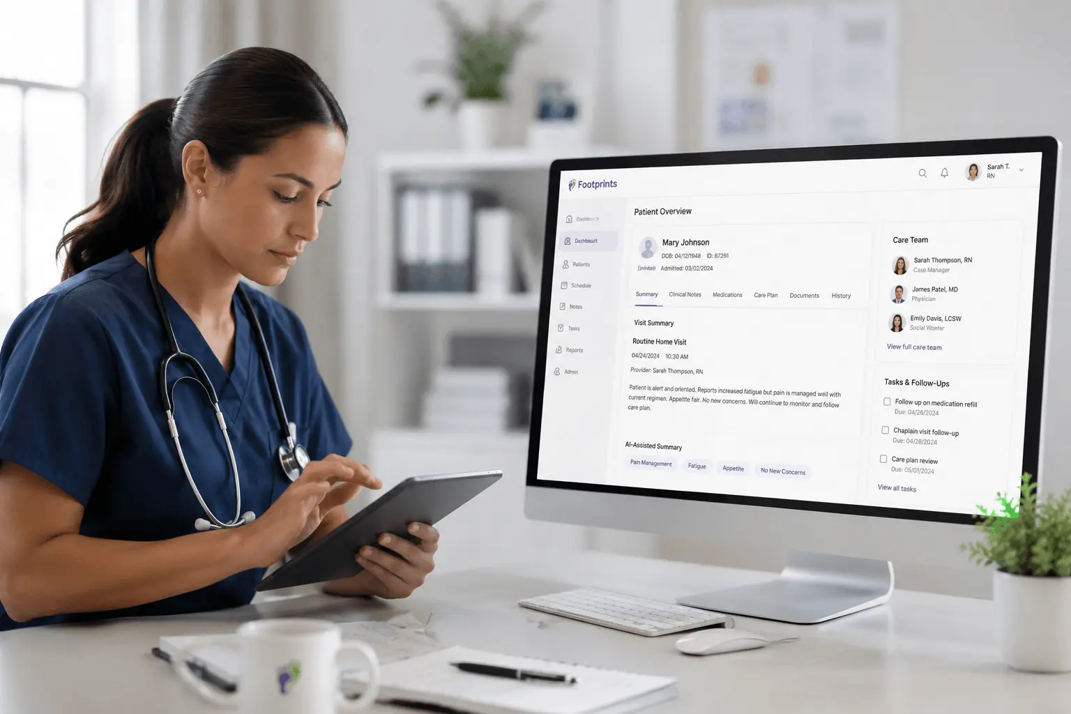 AI documentation software for hospice teams